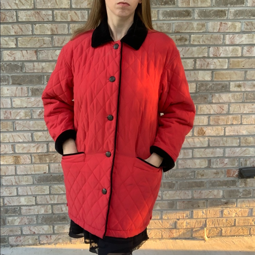 Vintage Talbots Button Closure Winter Coat